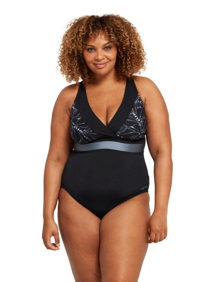 Zoggs Square Back One Piece Women - Stellar