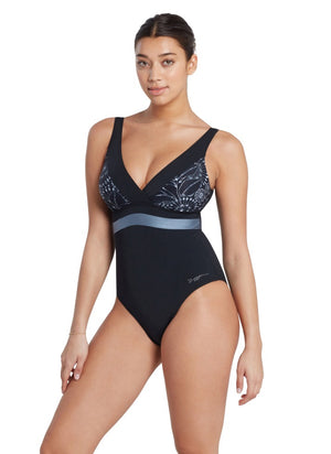 Zoggs Square Back One Piece Women - Stellar