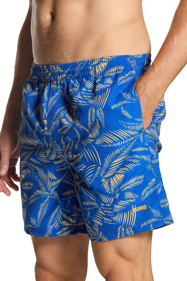 Zoggs Mens 16'' Water Short - Leaves