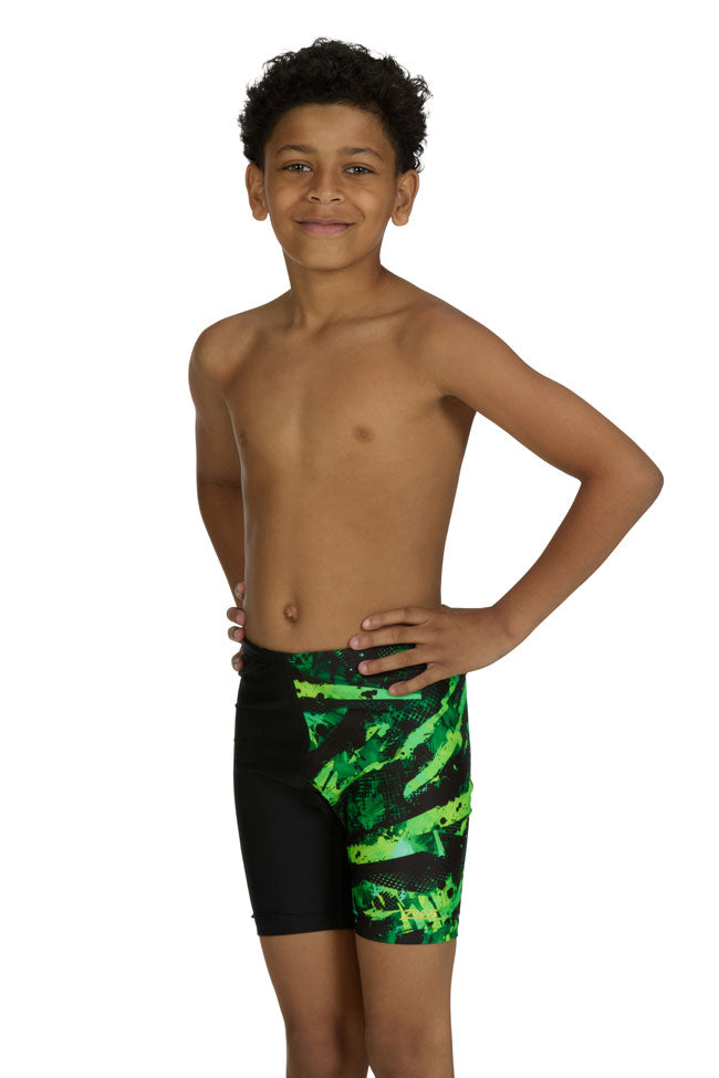 Zoggs Boys Mid Jammers - Greengame