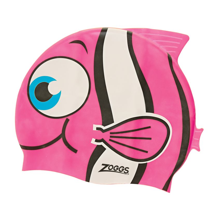 Make your child's swims more fun-filled and stylish with Zoggs' Jnr Character Cap! Designed with a superior fit for juniors and a non-slip inner surface, this vibrant character cap is sure to keep heads above water as they turn into a splish-splashy superhero! Dive into the fun!