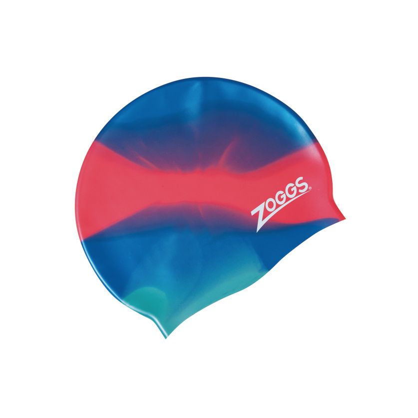 Zoggs Jr Silicone Cap Multi Colour