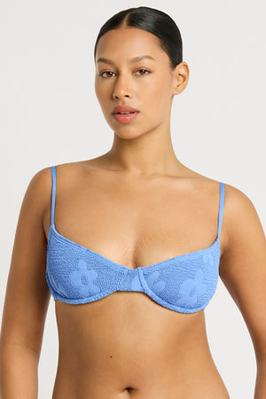 Bond-eye The Gracie Balconette - Cornflower Floral