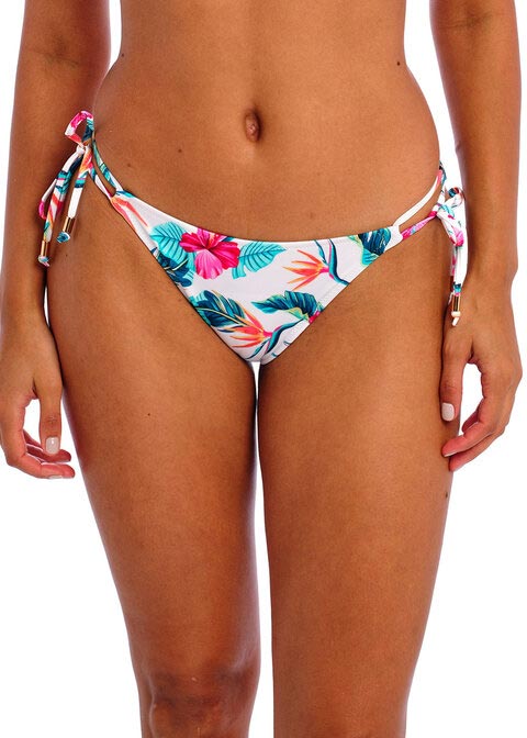 Freya Tie Side Bikini Pant - Palm Paradise