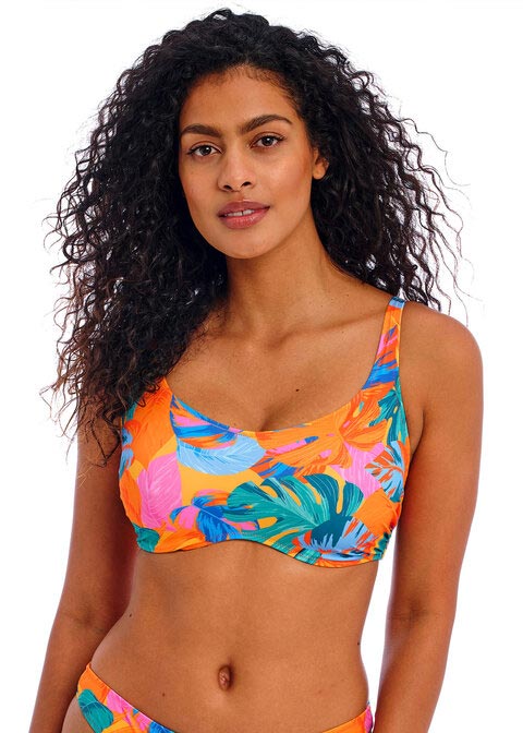 Freya Underwire Bralette Bikini Top - Aloha Coast
