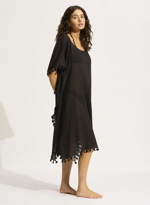 Seafolly Midi Amnesia Kaftan - Beach Edit