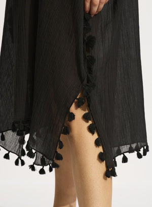 Seafolly Midi Amnesia Kaftan - Beach Edit