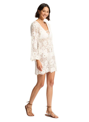 Seafolly Crochet Kaftan - Beach Edit