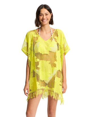 Seafolly Mesh Kaftan - Beach Edit