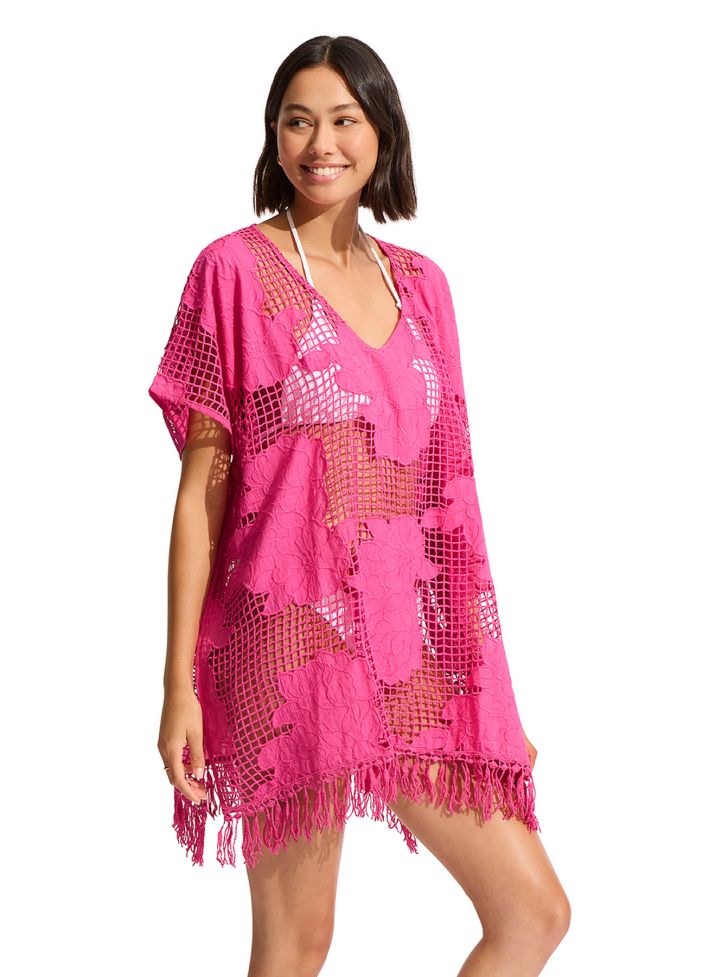 Seafolly Mesh Kaftan - Beach Edit