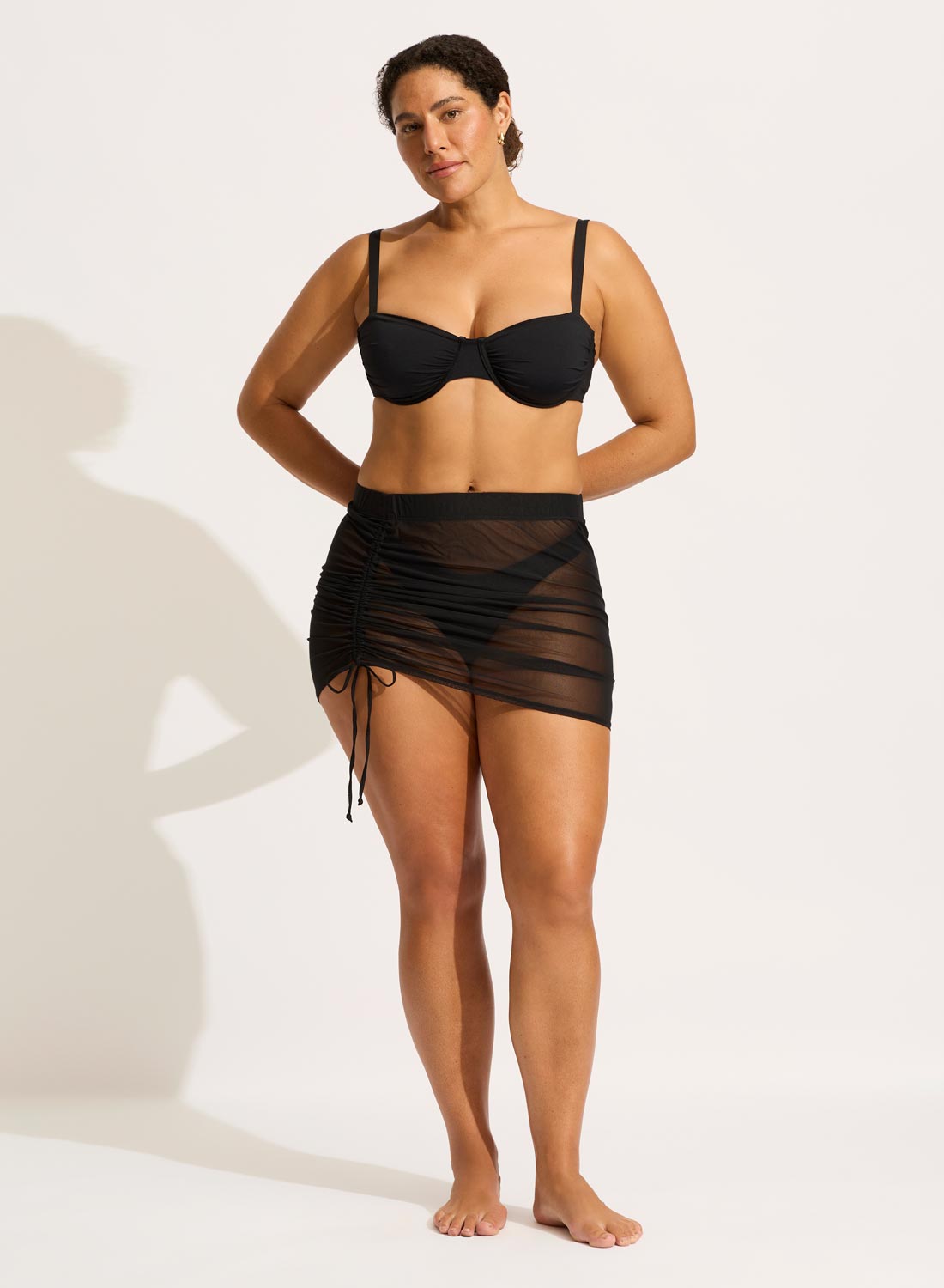 Seafolly Mesh Skirt - Beach Edit