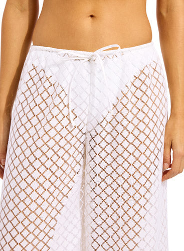 Seafolly Drawstring Lace Pant - Beach Edit