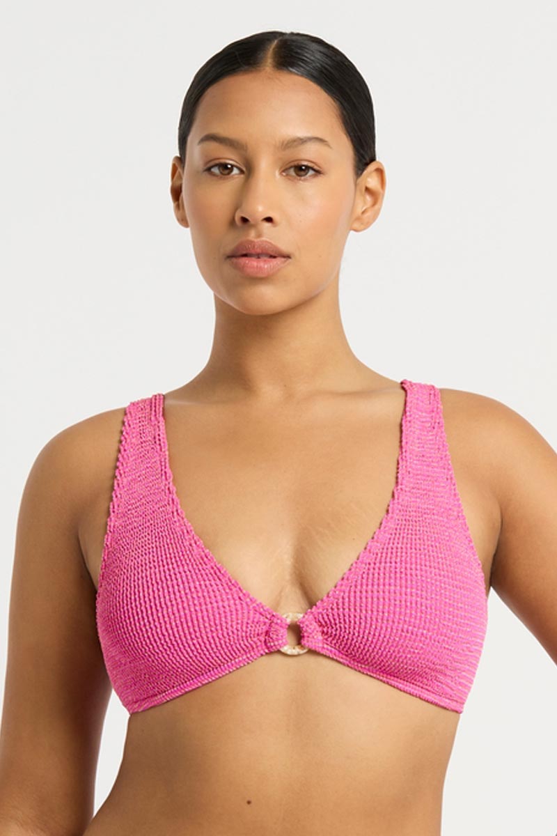 Bond-eye The Ring Scout Crop - Wildberry Lurex