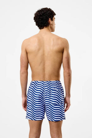 Speedo Mens Printed Rendondo Edge Volley 16" Watershort - Night Watch