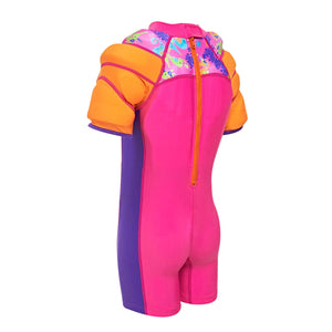 Zoggs Water Wings Floatsuit - Sea Unicorn Flower