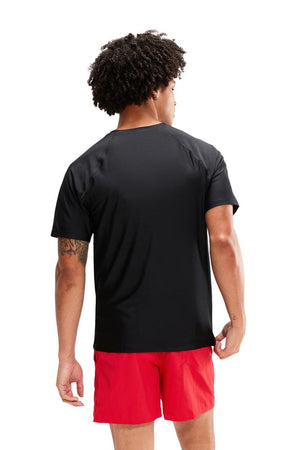 Speedo Mens Short Sleeve Swim Tee - Essentials