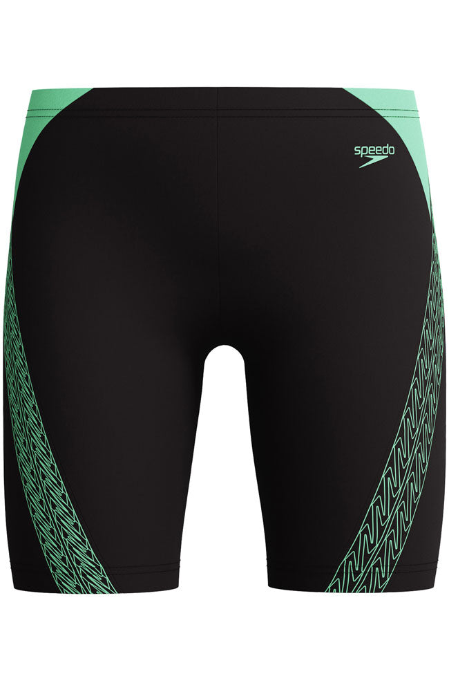 Speedo Junior Boys Alfalfa Green Hyperboom Splice Jammer