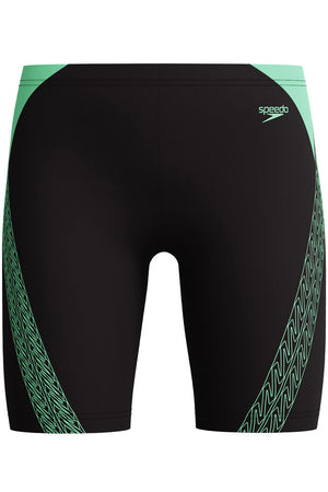 Speedo Junior Boys Alfalfa Green Hyperboom Splice Jammer