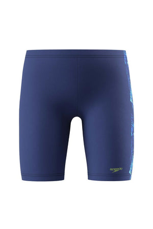 Speedo Boys Printed Panel Jammer - Voodoo Glow