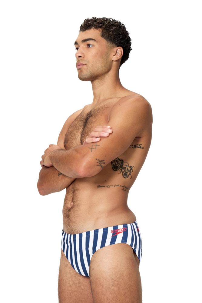 Speedo Mens Escape Brief - Stripe