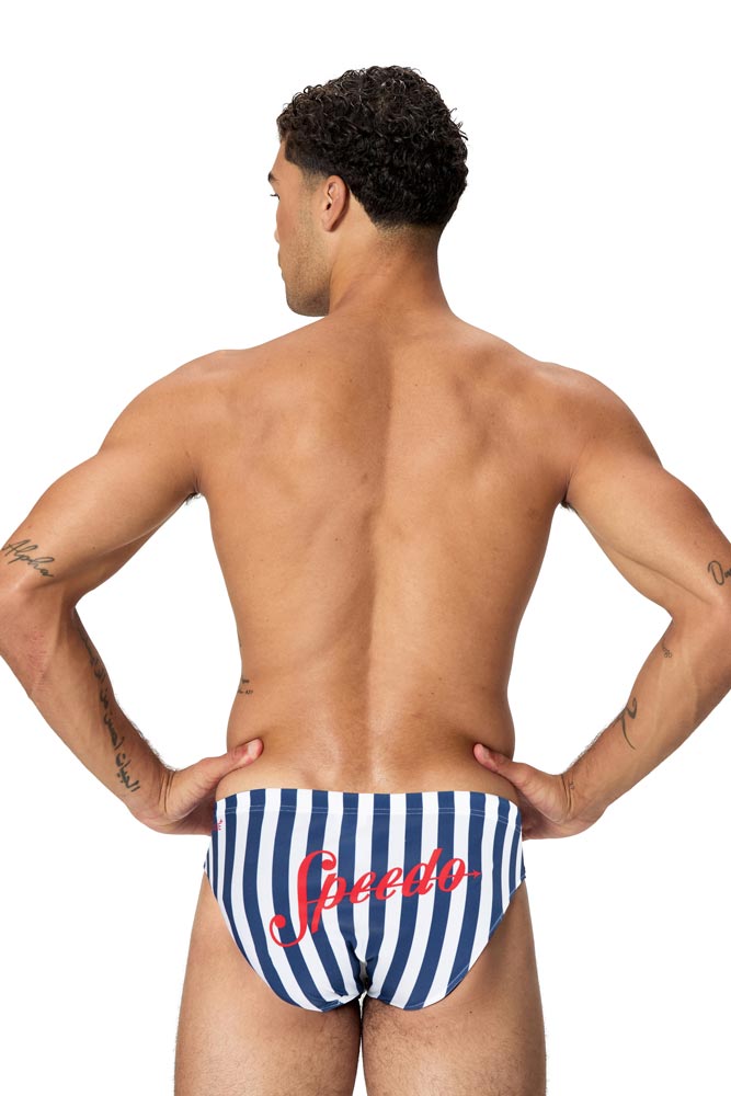 Speedo Mens Escape Brief - Stripe