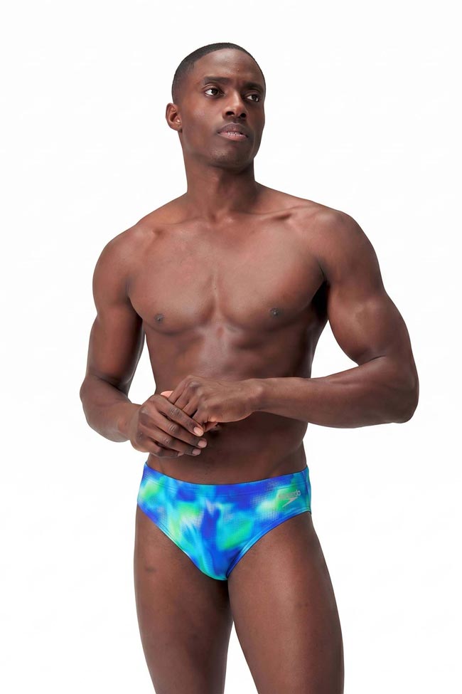 Speedo Mens 7cm Printed Brief - Dotted Palace