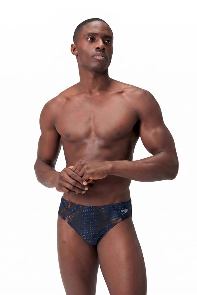 Speedo Mens 7cm Printed Brief - Endurance +