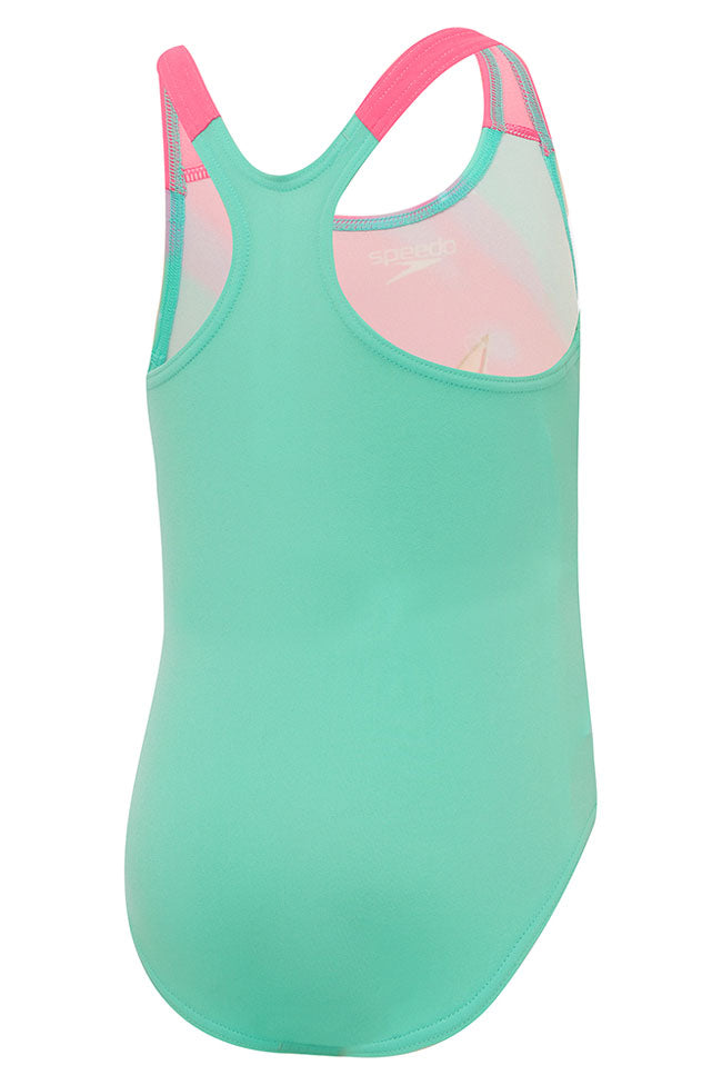 Speedo Toddler Girls Endurance+ Unicorn One Piece