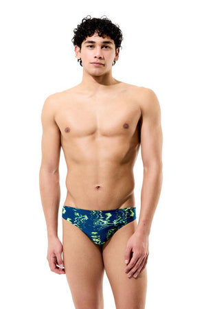 Speedo Mens Printed Brief - Mirage Time