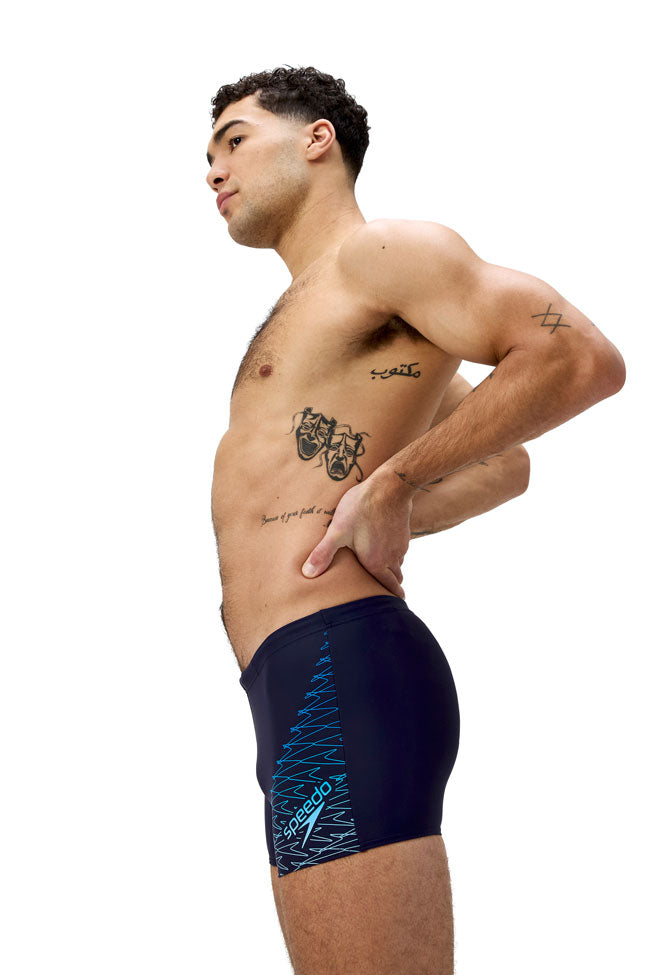 Speedo Mens Endura Flex Medly Logo Aquashort