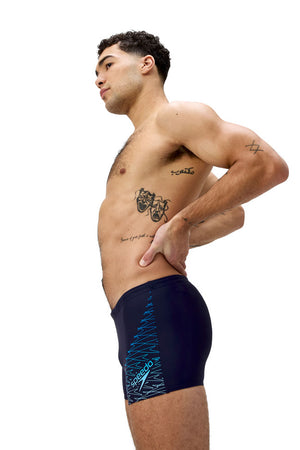 Speedo Mens Endura Flex Medly Logo Aquashort