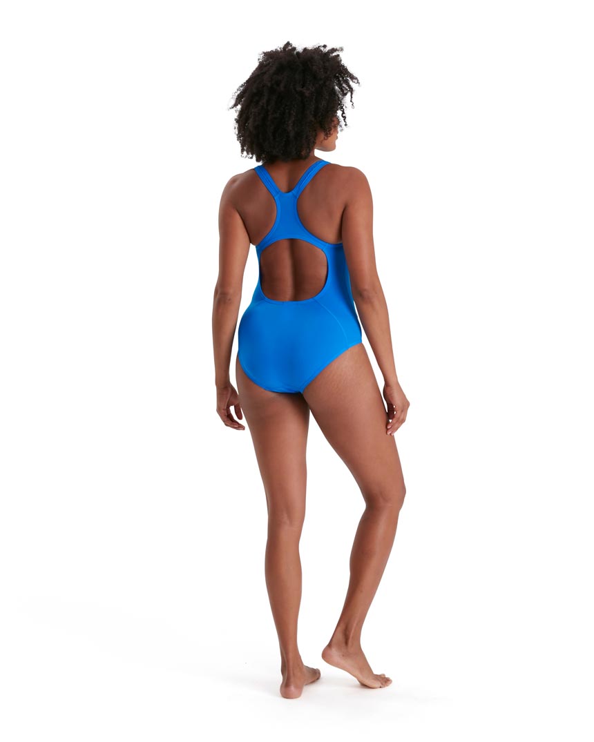Speedo Womens Endurance+ Medalist One Piece - Bondi Blue