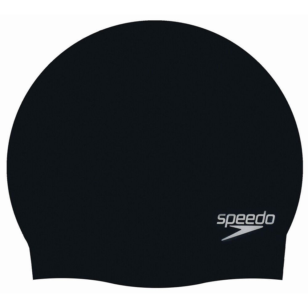 Speedo Plain Moulded Silicone Cap
