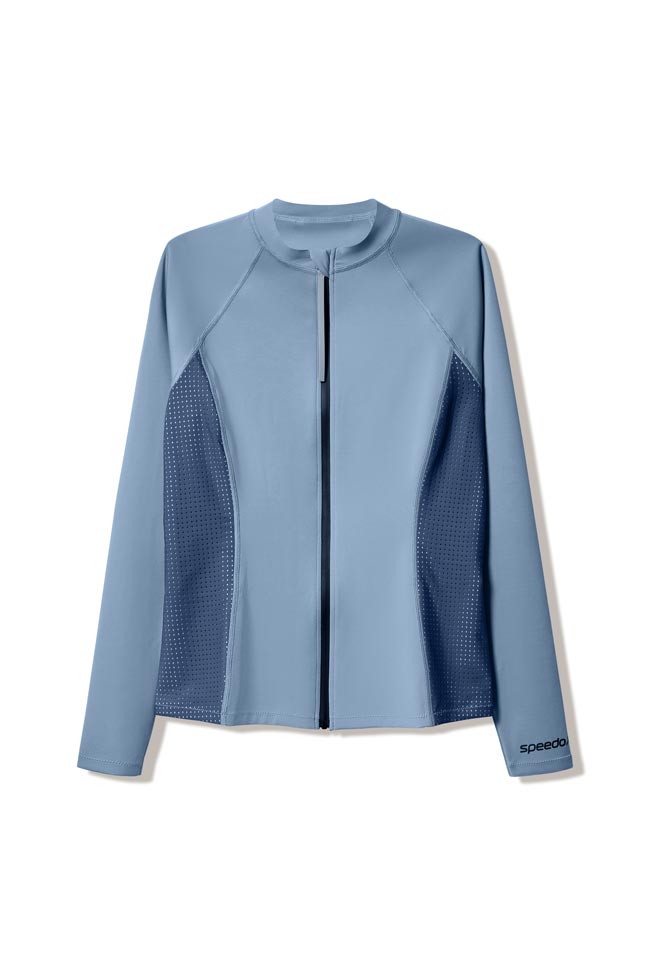 Speedo Womens Long Sleeve Rashguard - Scuba Flex