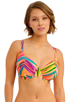 Freya Underwire Plunge Bikini Top - San Antonio