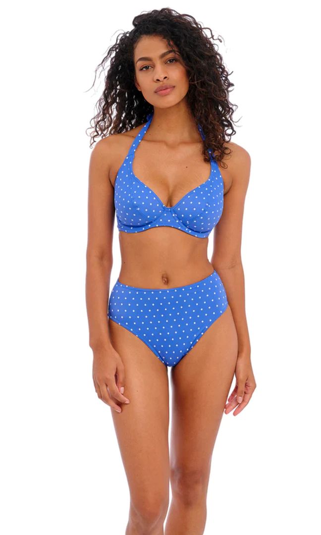Freya Cove UW Halter Bikini Top - Jewel Azure