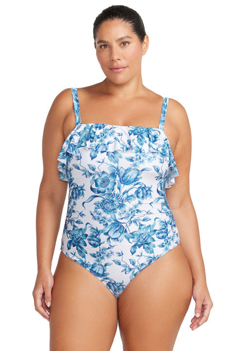 Artesands Bois De Croix Vermeer Frill Bandeau One Piece - Bois De Croix