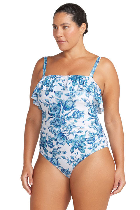 Artesands Bois De Croix Vermeer Frill Bandeau One Piece - Bois De Croix
