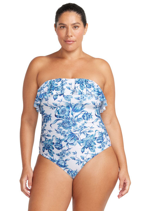 Artesands Bois De Croix Vermeer Frill Bandeau One Piece - Bois De Croix