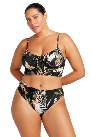 Artesands Monet Curve Fit Mid Rise Swim Pant - Neo Du Palmis
