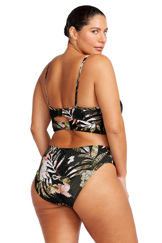 Artesands Monet Curve Fit Mid Rise Swim Pant - Neo Du Palmis