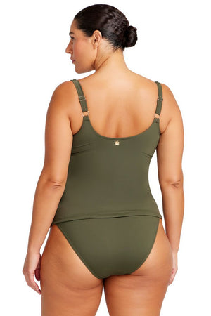 Artesands Delacroix Cross Front Tankini Top - Hues