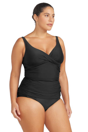 Artesands Delacroix Cross Front Tankini Top - Hues