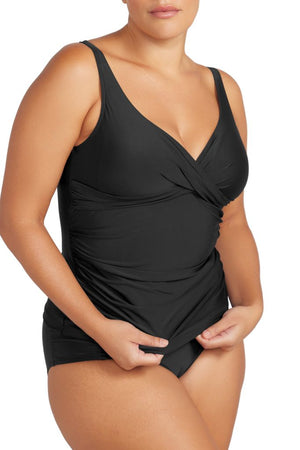 Artesands Delacroix Cross Front Tankini Top - Hues