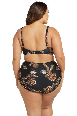 Artesands Raphael High Waist Rouched Swim pant - Chantique