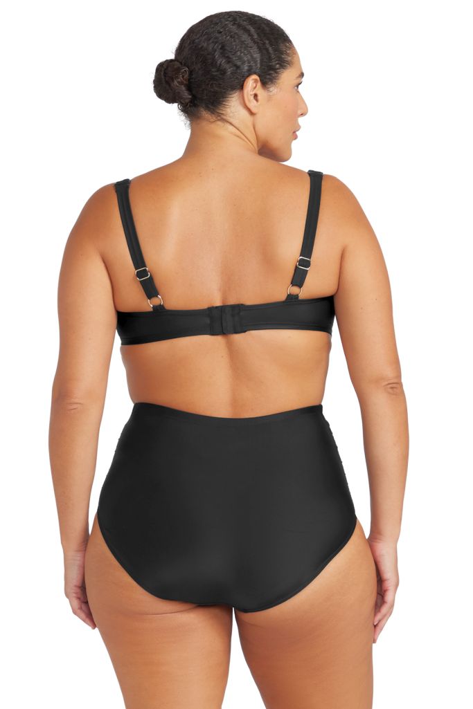 Artesands Raphael High Waist Rouched Swim Pant - Hues