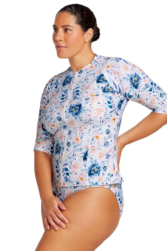 Artesands Seurat Sunsafe Top Mid Sleeve - Cordelia