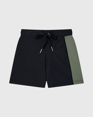 Aqua Blu Toddler Boys Lycra Swim Shorts - Building Blocks