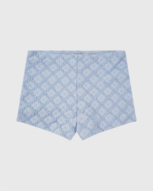 Aqua Blu Girls Swim Shorts - Stepping Stones