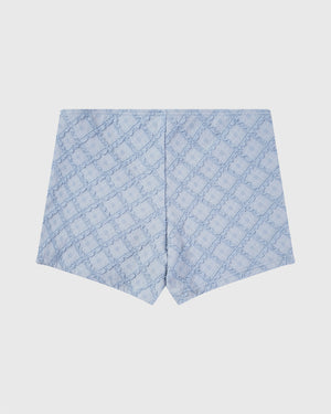 Aqua Blu Girls Swim Shorts - Stepping Stones